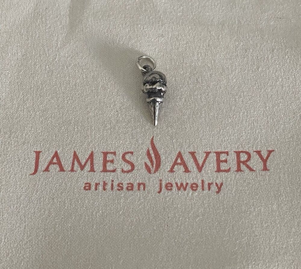 James Avery Retired Ice Cream Cone Charm